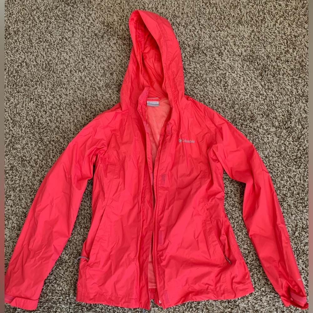 Columbia rain jacket